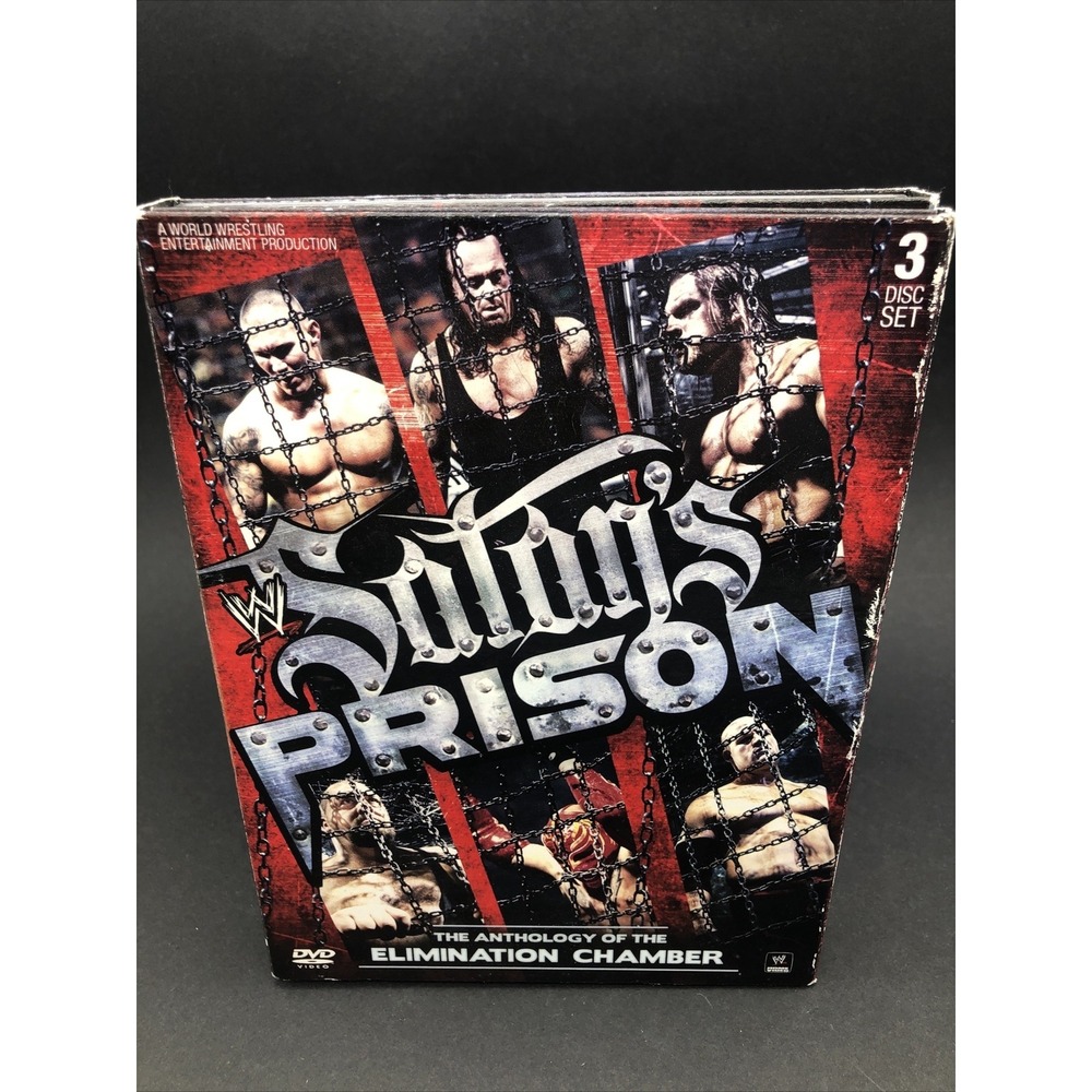 WWE Satan's Prison The Anthology of the Elimination Chamber DVD 2010 3-Disc Exc